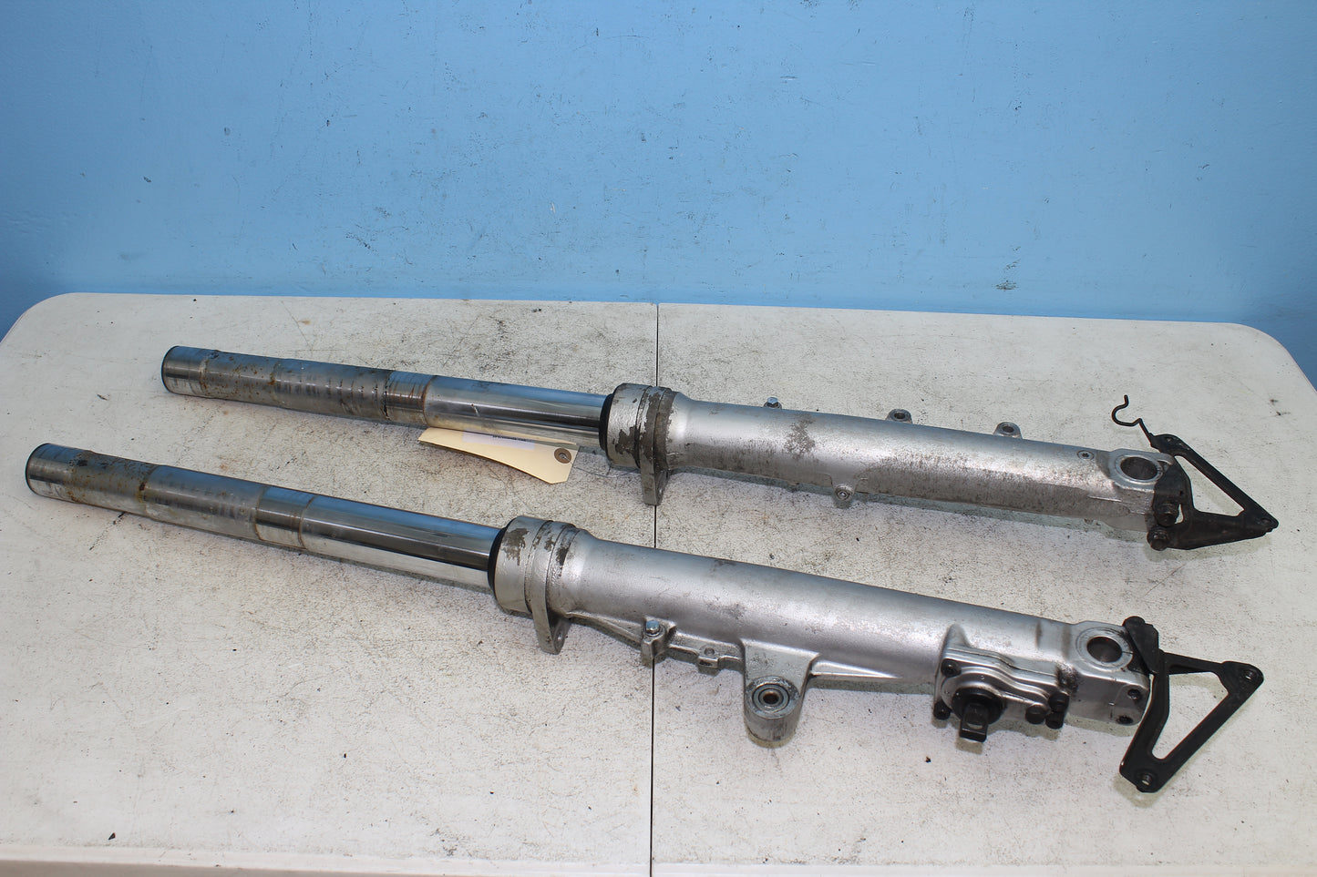 88-00 Honda Goldwing GL1500 OEM Front Fork Set 51400-MW5-871 / 51500-MW5-871