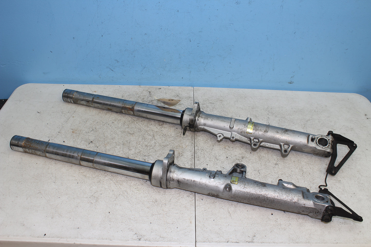 88-00 Honda Goldwing GL1500 OEM Front Fork Set 51400-MW5-871 / 51500-MW5-871