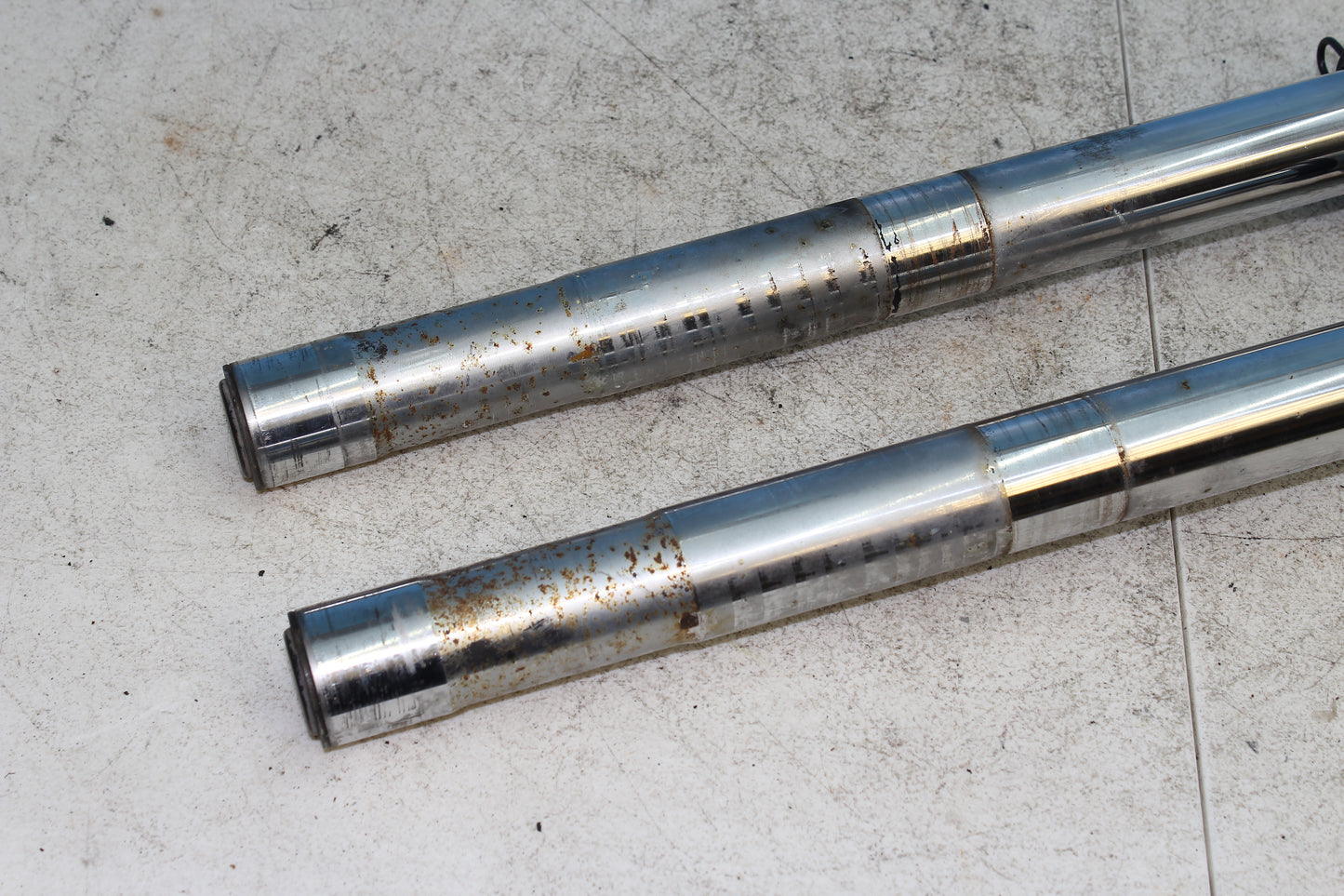 88-00 Honda Goldwing GL1500 OEM Front Fork Set 51400-MW5-871 / 51500-MW5-871