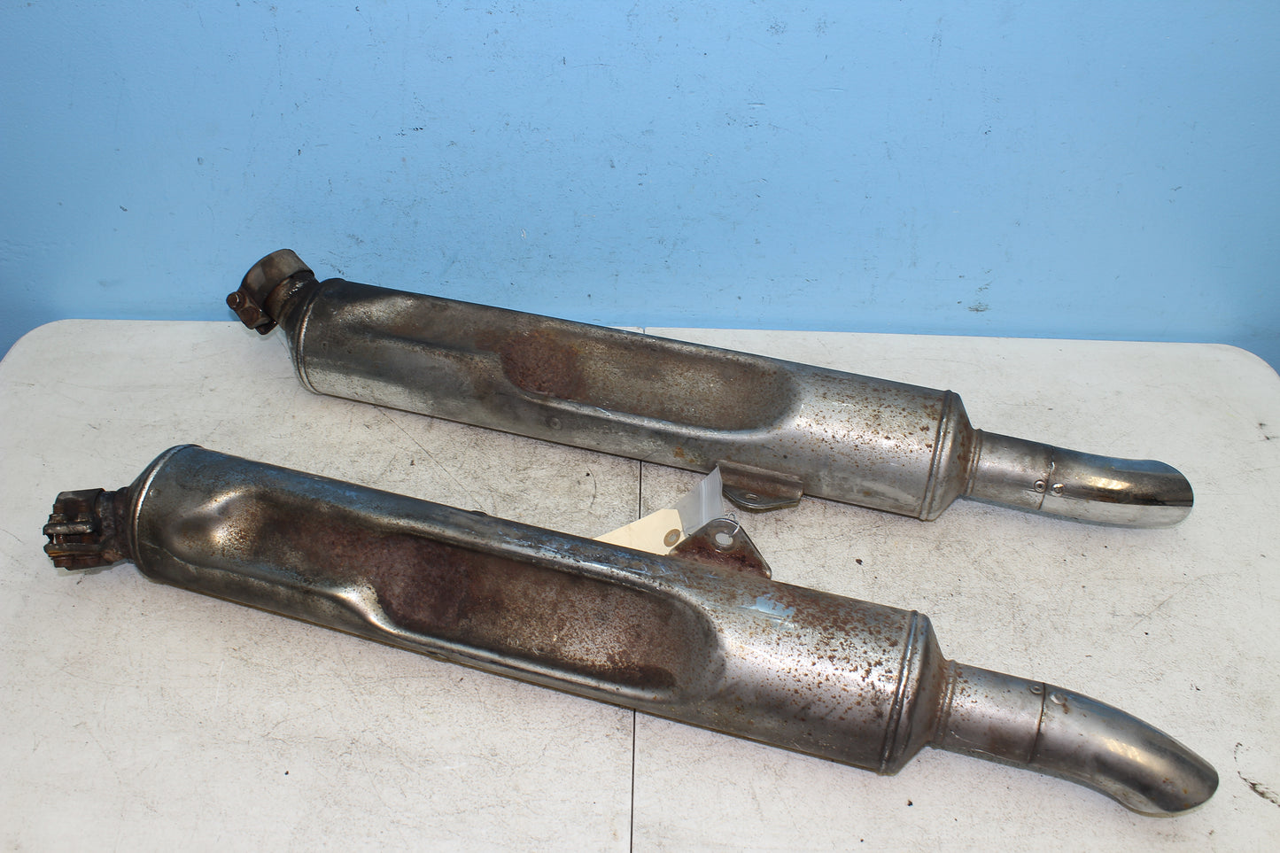 88-00 Honda Goldwing GL1500 OEM Exhaust Muffler Left Right Set
