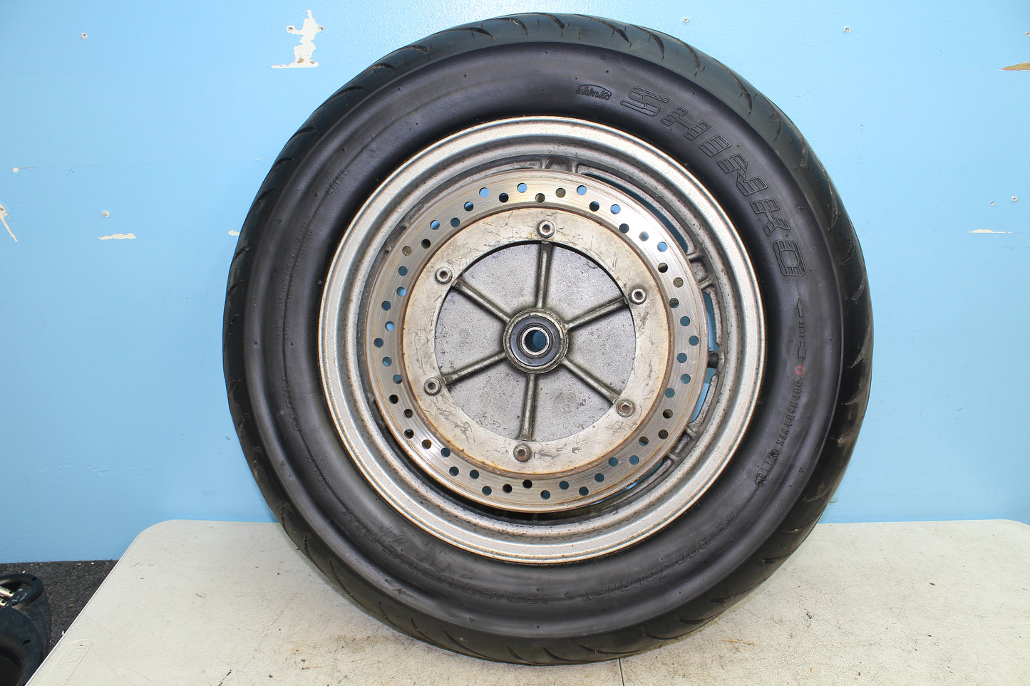 88-00 Honda Goldwing GL1500 OEM Rear Wheel Rim Assembly