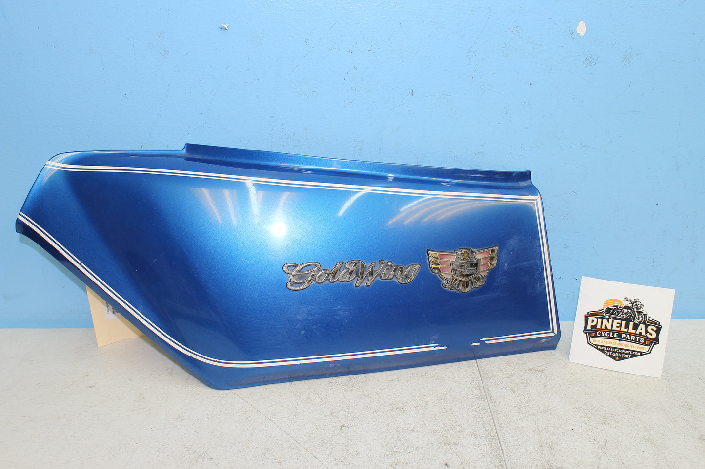 88-00 Honda Goldwing GL1500 OEM Left Side Lower Seat Side Cover 83700-MN5-0100