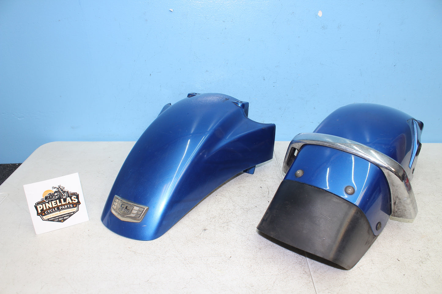 88-00 Honda Goldwing GL1500 OEM Complete Front Fender Assembly
