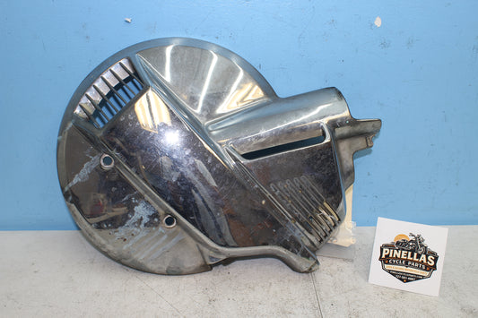 88-00 Honda Goldwing GL1500 OEM Left Front Wheel Rotor Cover 44211-MN5-000ZA *DMG*