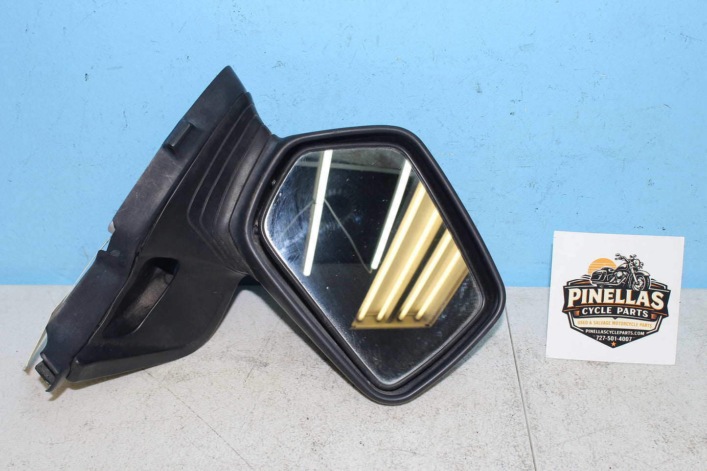 88-00 Honda Goldwing GL1500 OEM Right Mirror Assembly 88110-MW5-870ZA