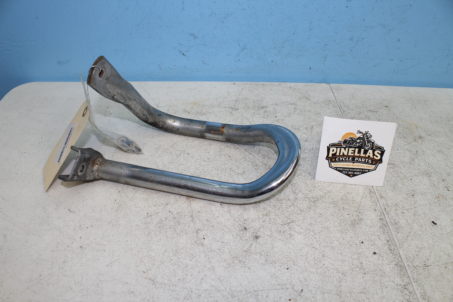 88-00 Honda Goldwing GL1500 OEM Rear Left Crash Bar Saddlebag Guide 84140-MN5-000
