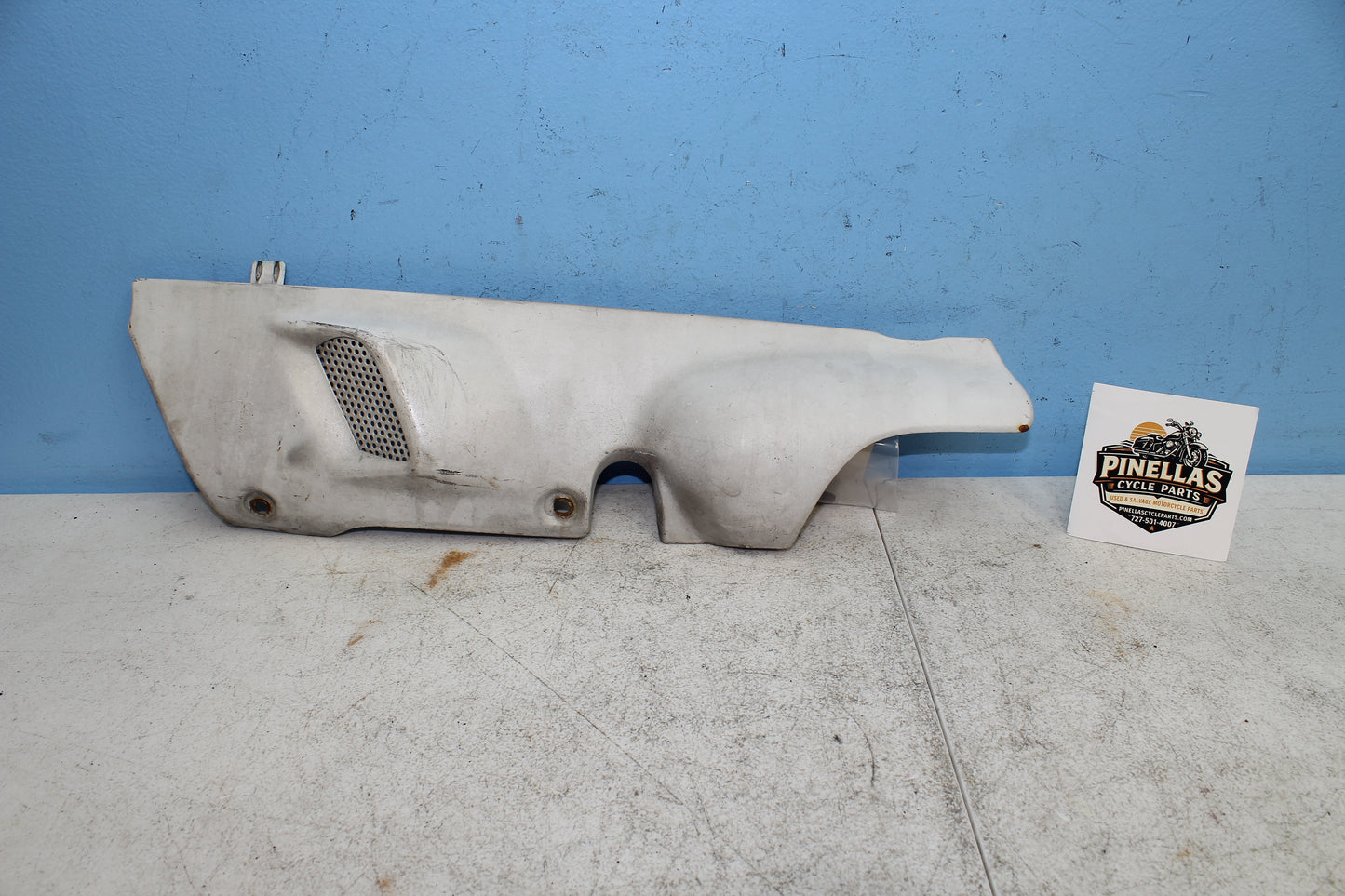88-00 Honda Goldwing GL1500 OEM Left Rear Lower Exhaust Heat Shield 18415-MW5-870ZC