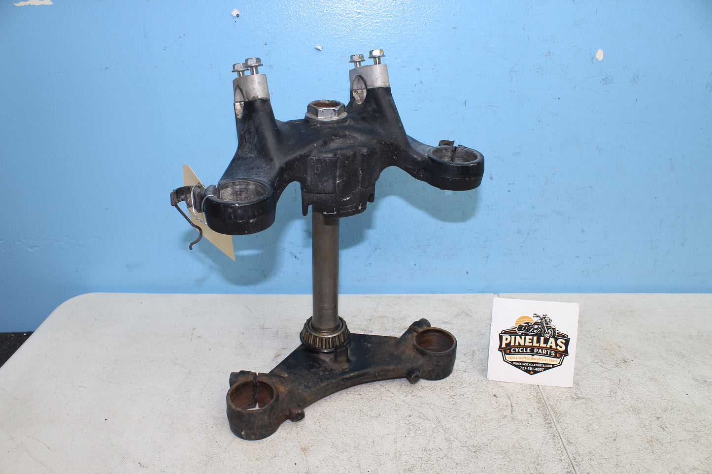 88-00 Honda Goldwing GL1500 OEM Triple Tree Steering Stem Assembly