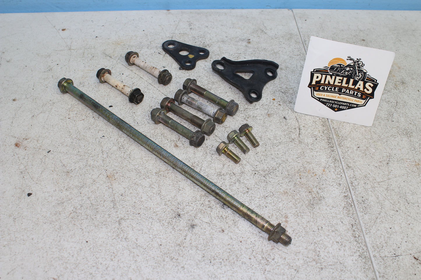 88-00 Honda Goldwing GL1500 OEM Engine Motor Mount Bracket Hardware