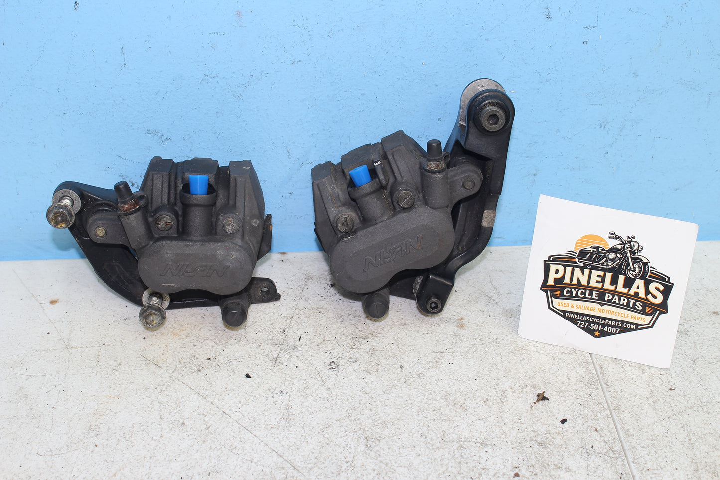 88-00 Honda Goldwing GL1500 OEM Front Brake Calipers (PAIR)
