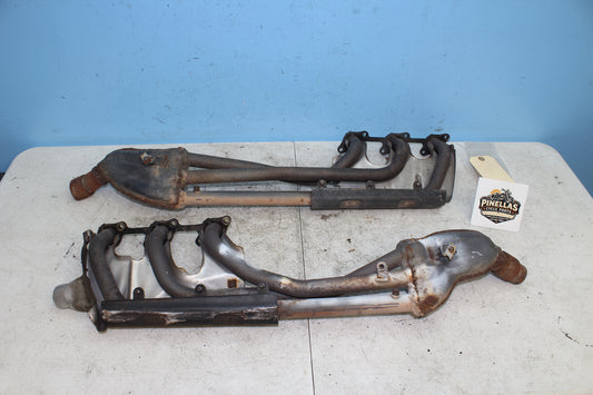 88-00 Honda Goldwing GL1500 OEM Exhaust Manifold Header Pipe Left Right Set