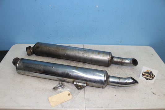 88-00 Honda Goldwing GL1500 OEM Exhaust Muffler Left Right Set