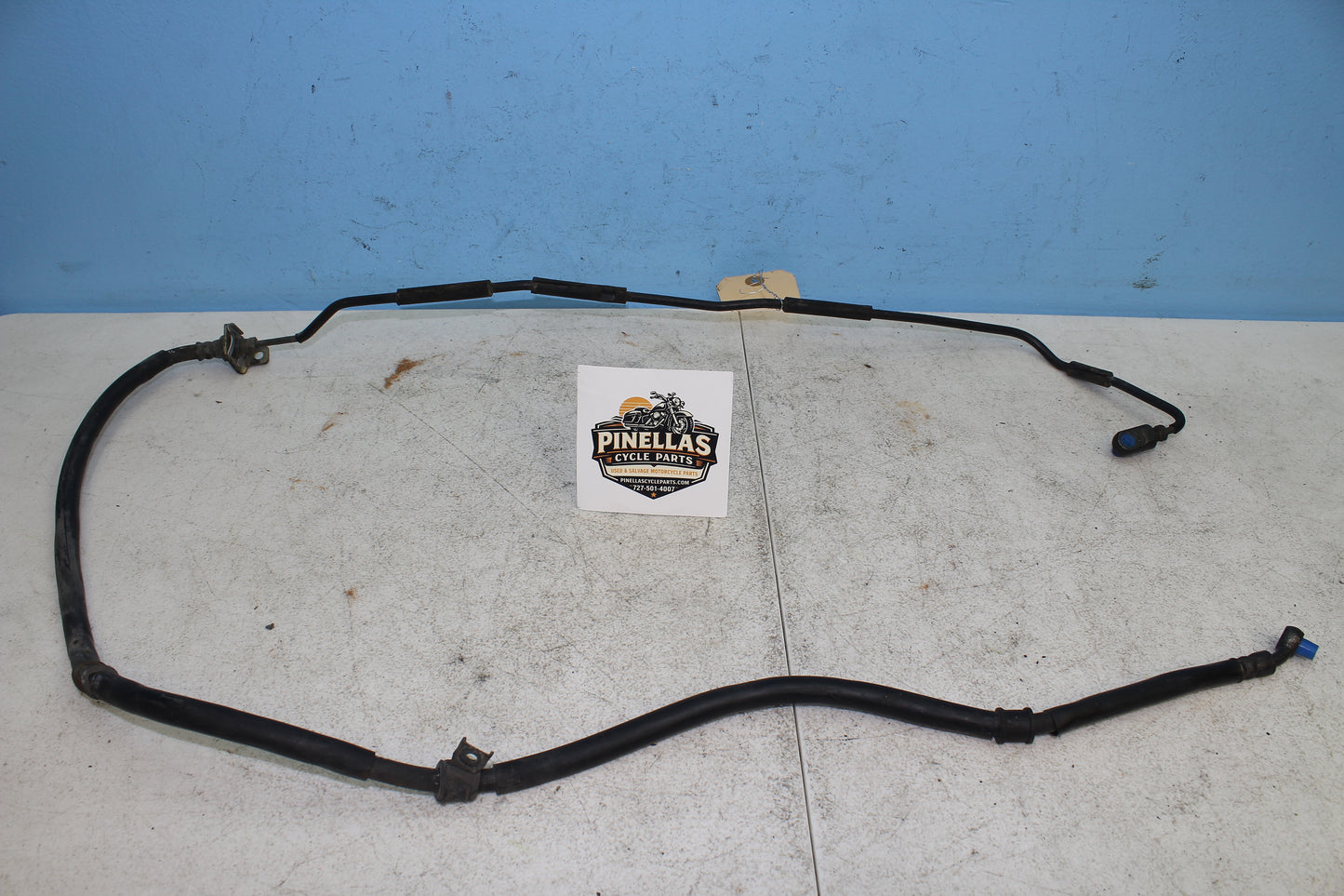 88-00 Honda Goldwing GL1500 OEM Front Caliper To Rear Master Cylinder Brake Line