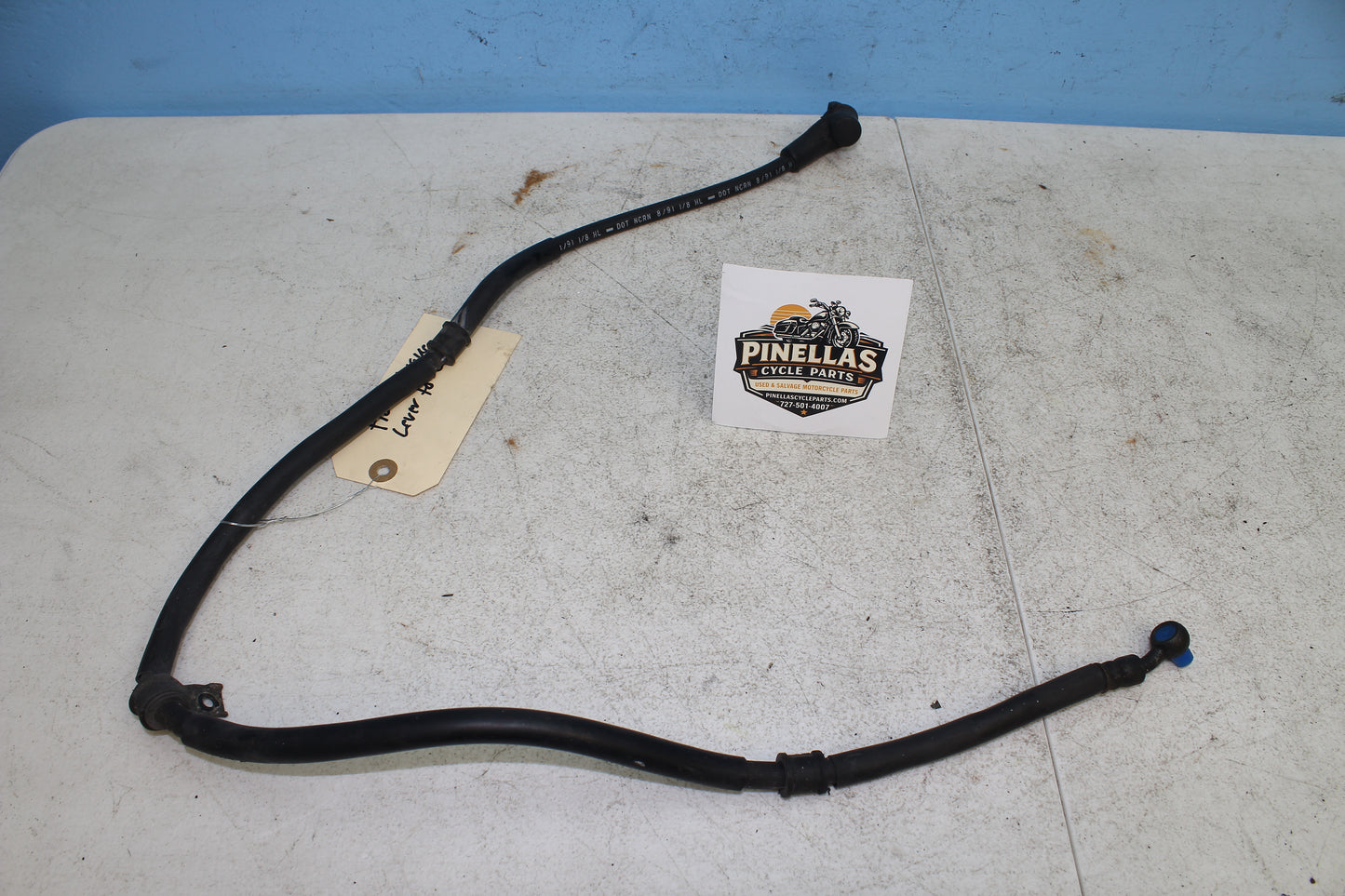 88-00 Honda Goldwing GL1500 Front Master Cylinder to Front Caliper Brake Line