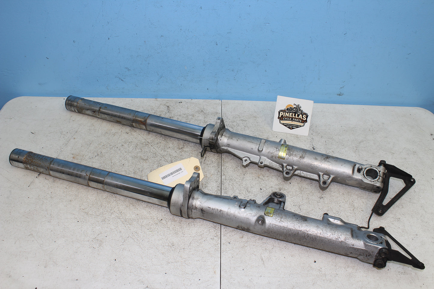 88-00 Honda Goldwing GL1500 OEM Front Fork Set 51400-MW5-871 / 51500-MW5-871