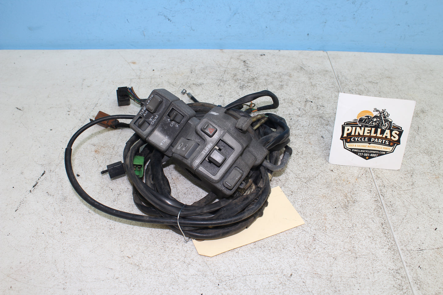 88-00 Honda Goldwing GL1500 OEM Left Control Blinker Horn Headlight Switch