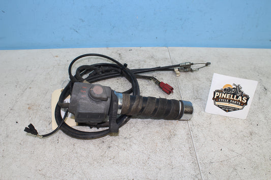 88-00 Honda Goldwing GL1500 OEM Right Controls Start Stop Switch Throttle Cable