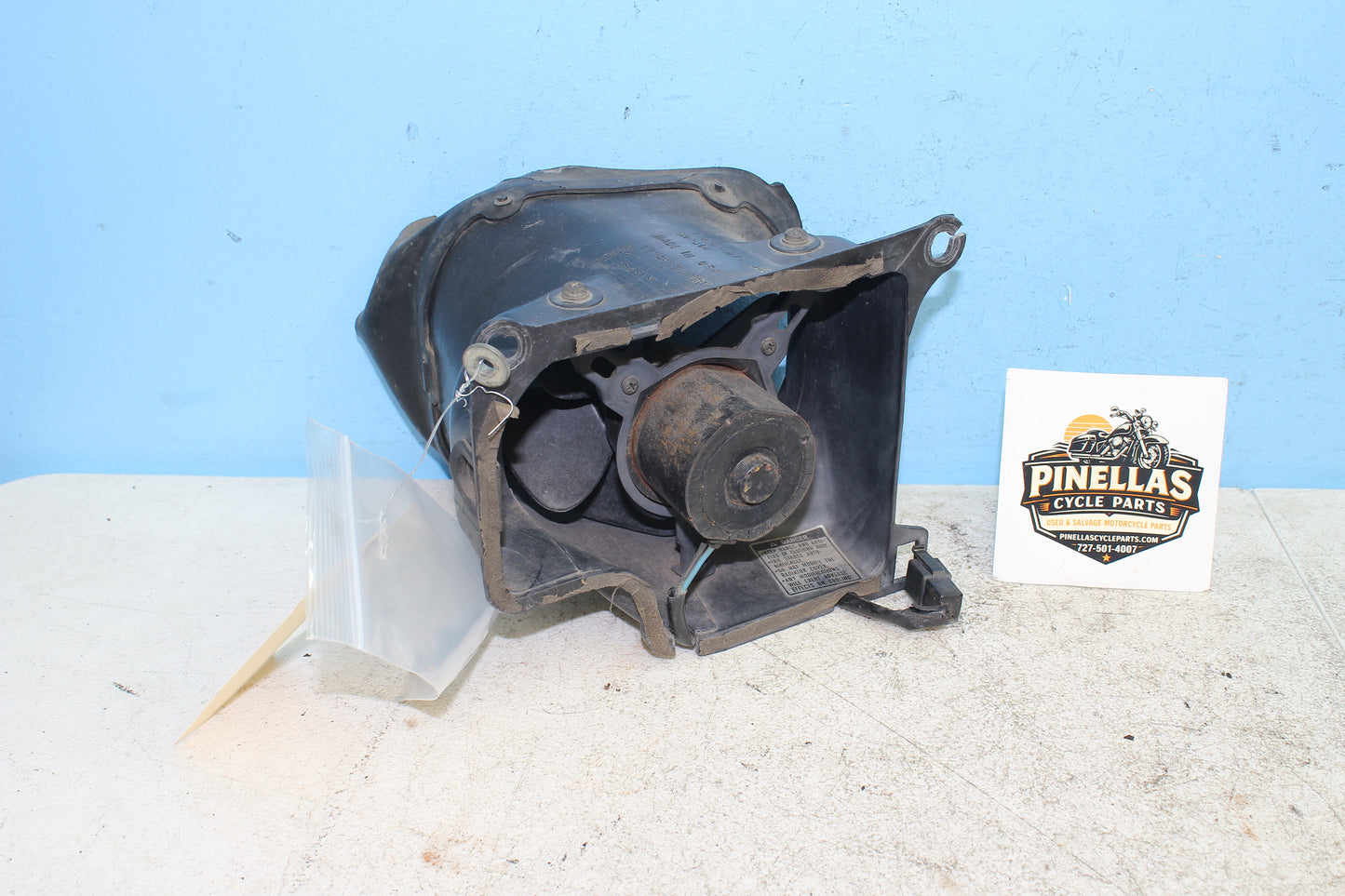88-00 Honda Goldwing GL1500 OEM Right Radiator Cooling Fan w/ Shroud
