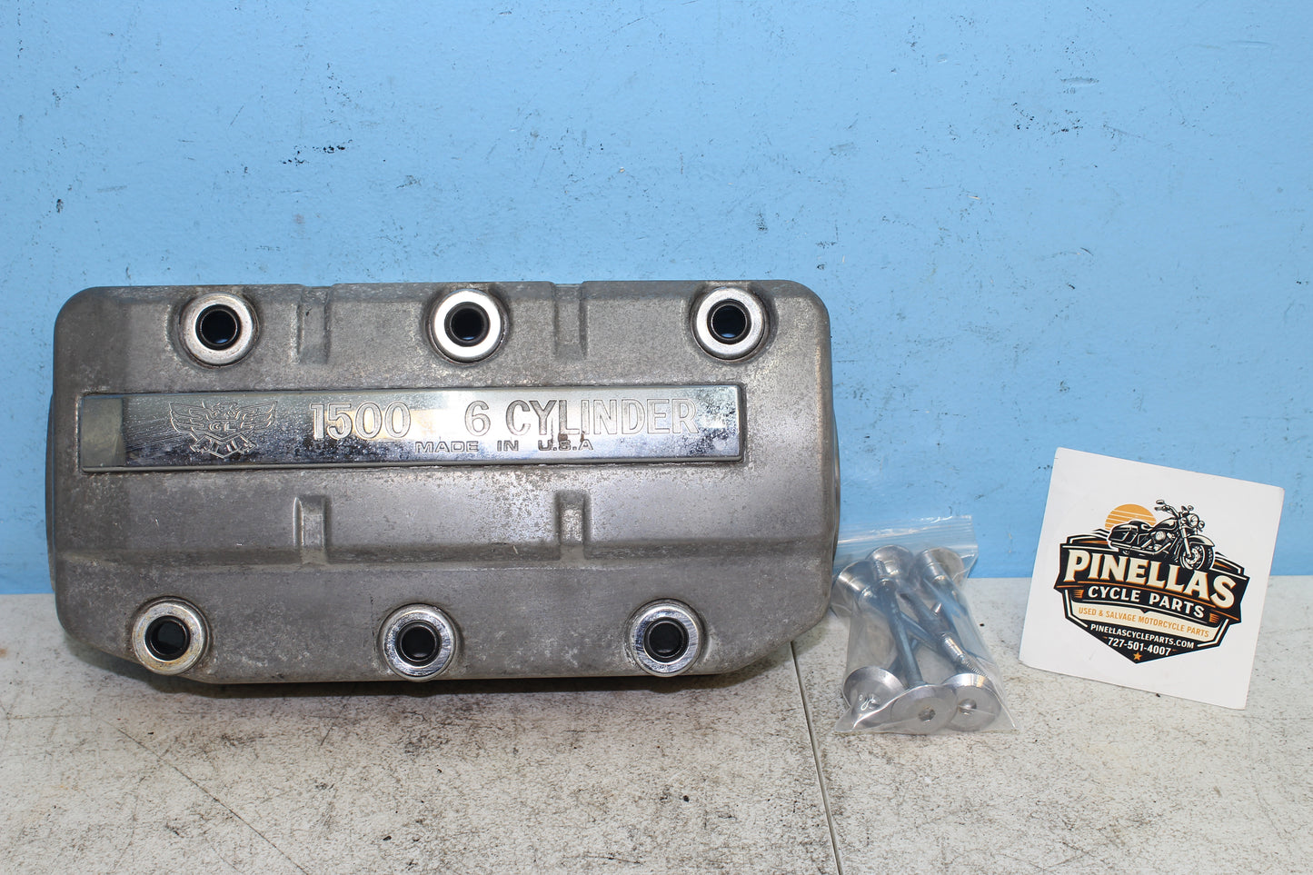 88-00 Honda Goldwing GL1500 OEM Right Engine Motor Valve Cover 12310-MT8-770