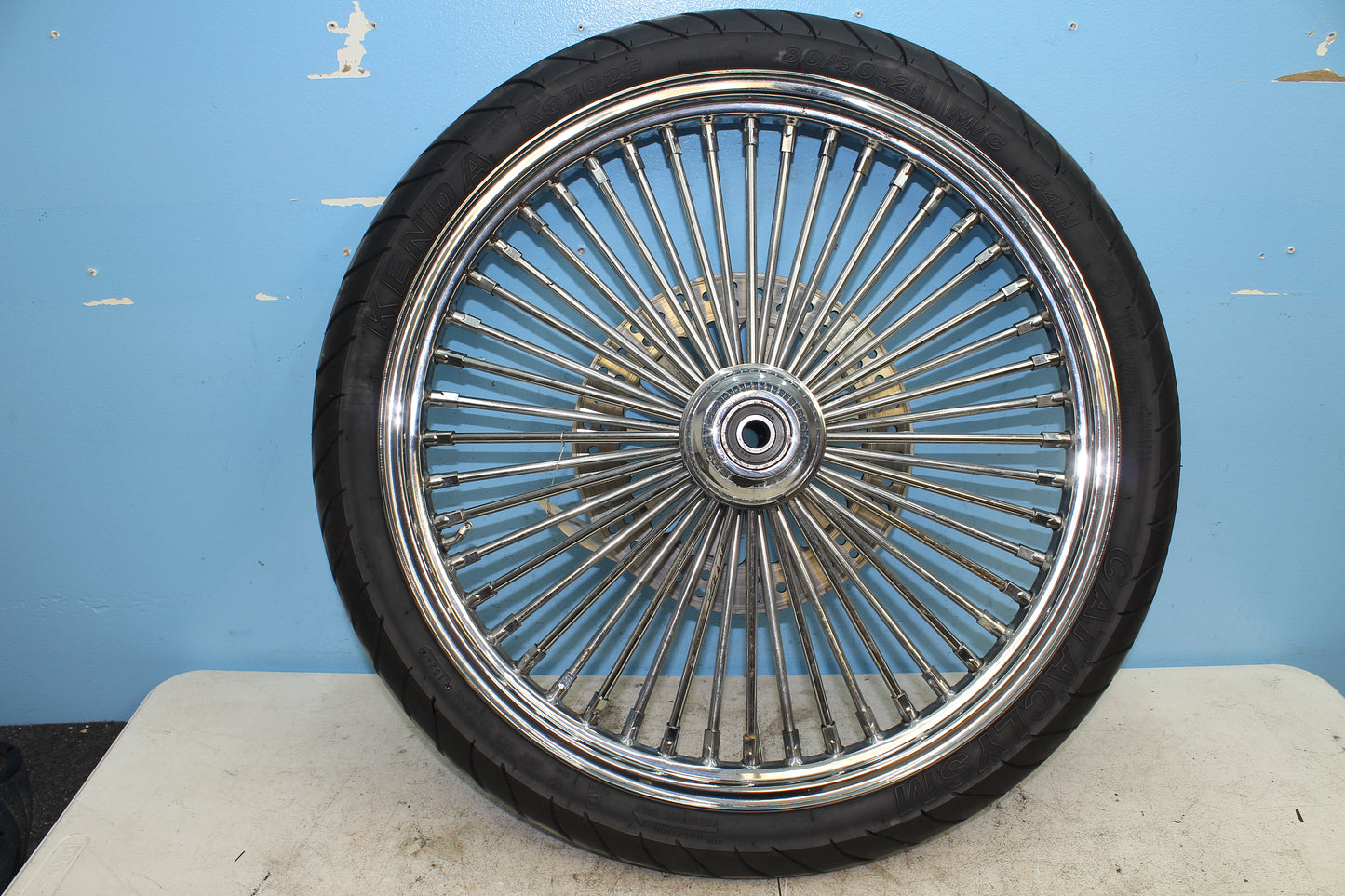 1993-2005 Harley Davidson Dyna Wide Glide OEM Front Wheel w/ Rotor 43671-05A