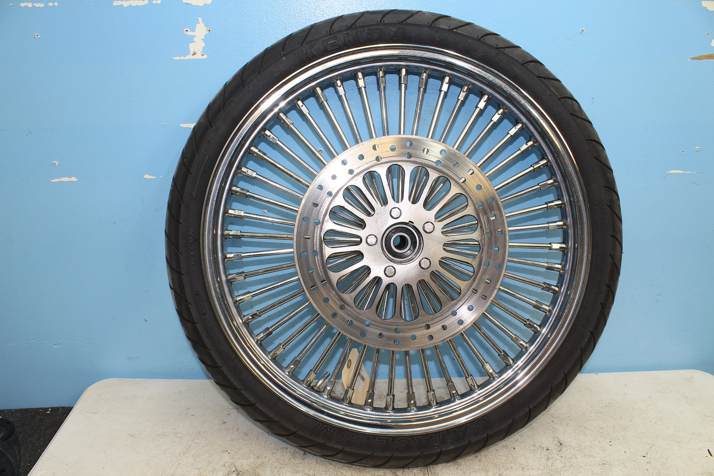 1993-2005 Harley Davidson Dyna Wide Glide OEM Front Wheel w/ Rotor 43671-05A