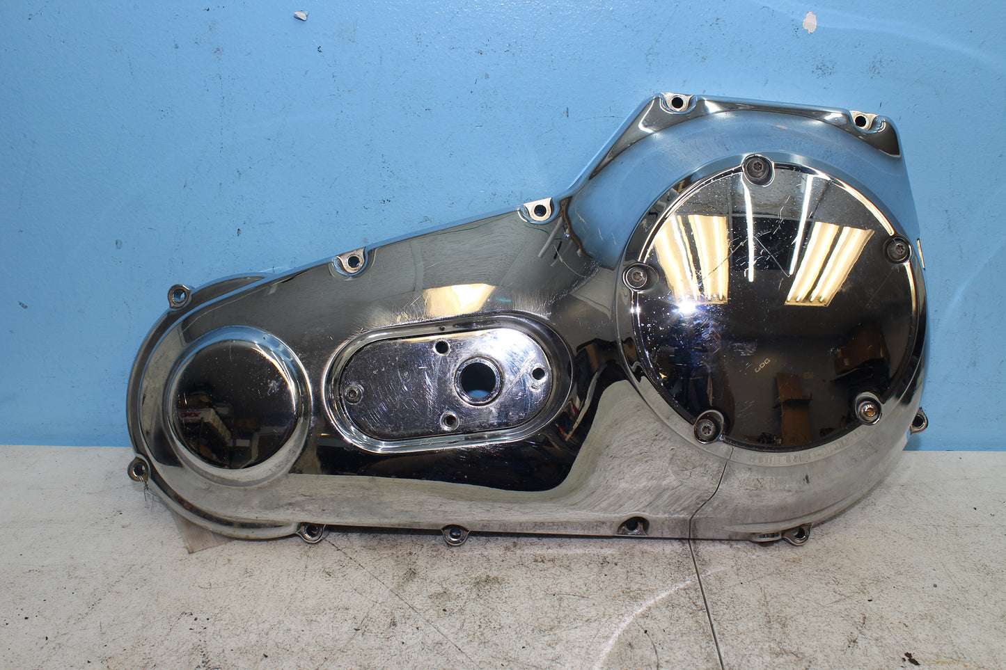 00-03 Harley Davidson Dyna Low Rider FXDL Outer Primary Cover Chrome 60543-99B