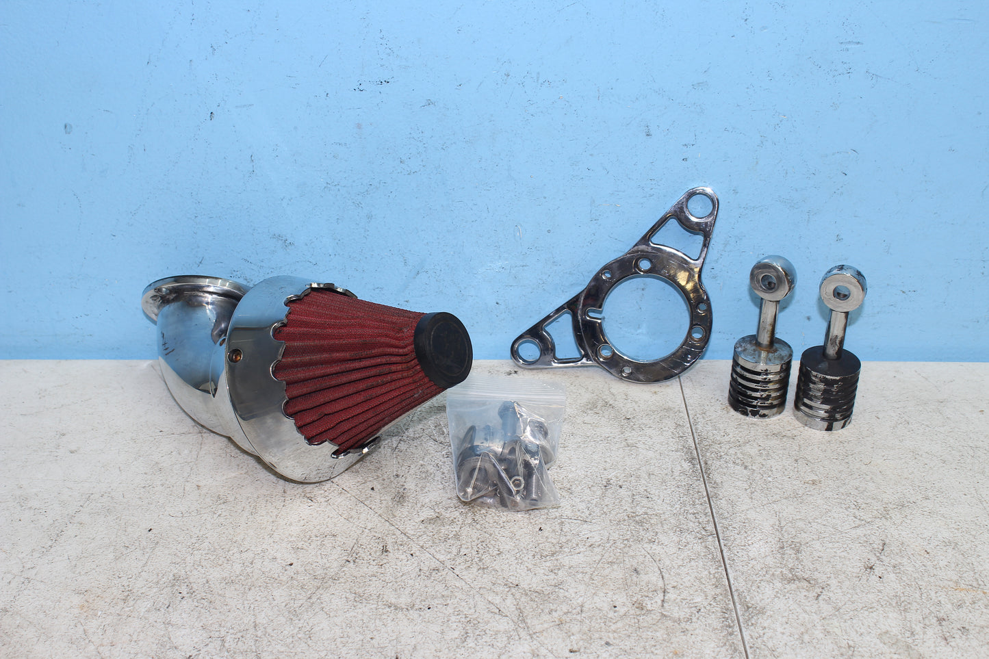 2000-2003 Harley Davidson Dyna Low Rider FXDL Air Cleaner Intake Assembly *DMG*