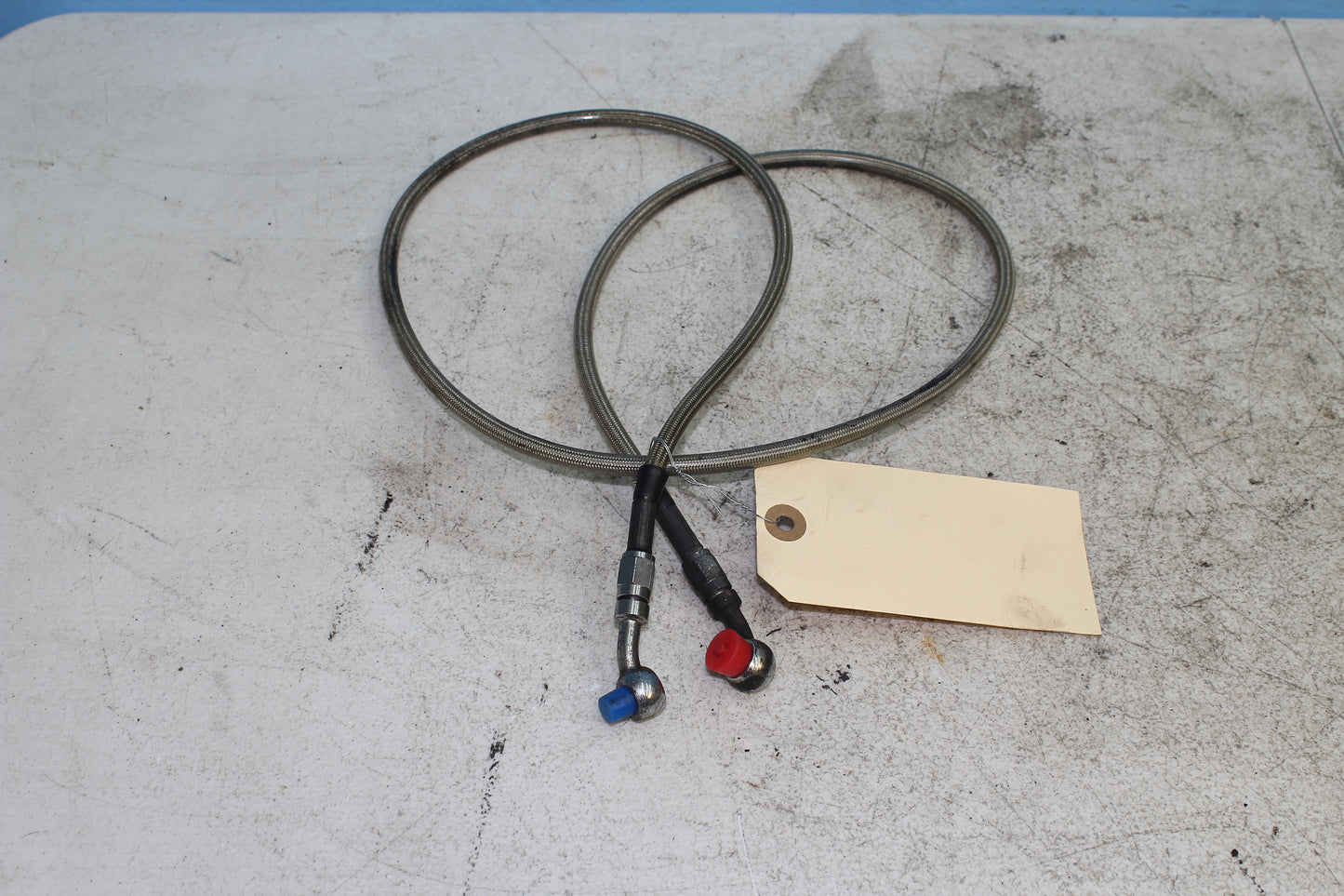 2000-2003 Harley Davidson Dyna Extended Brake Line for 16" Bars