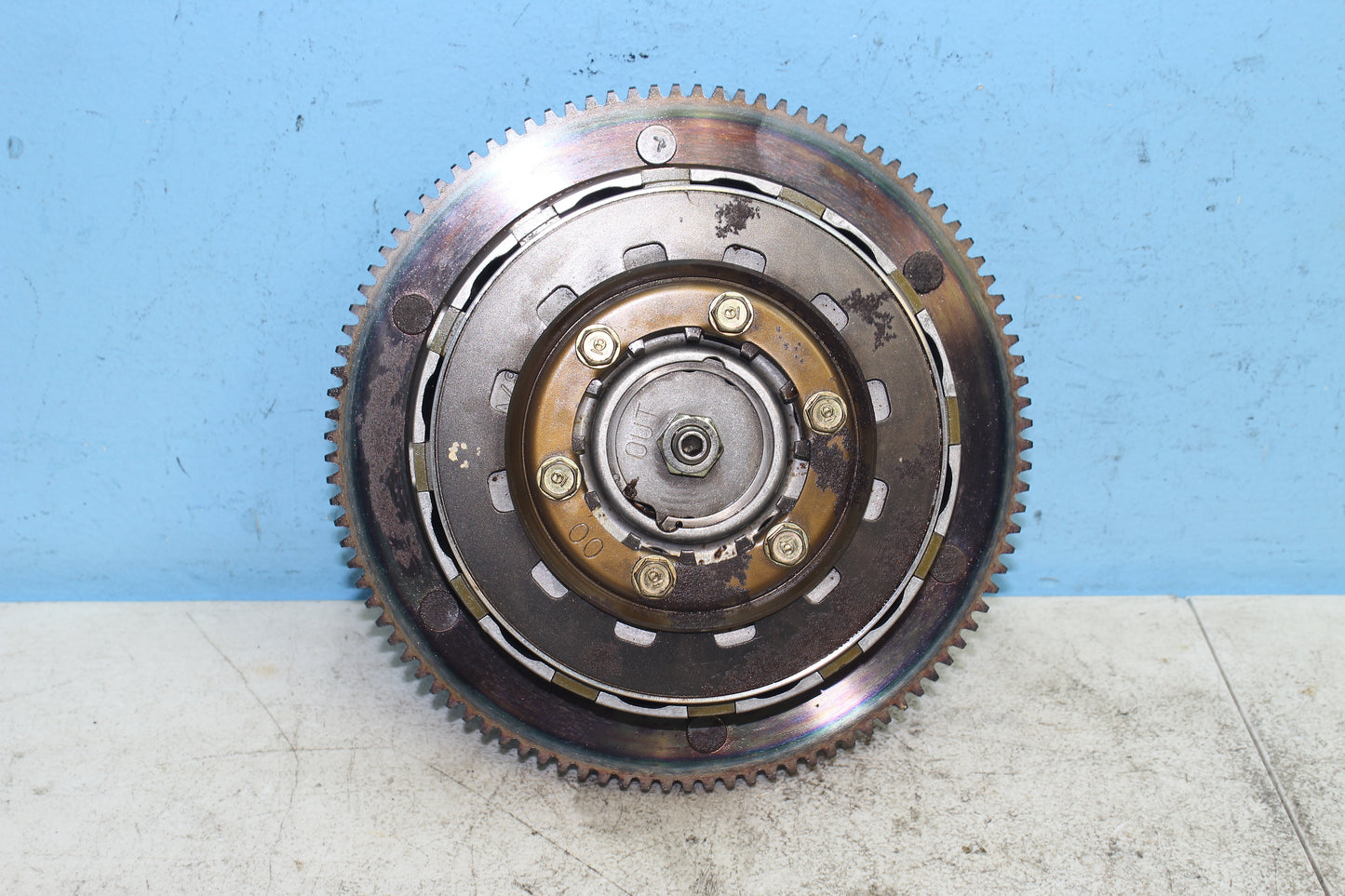 00-03 Harley Davidson Dyna Low Rider FXDL OEM Clutch Basket Assembly 37802-98B