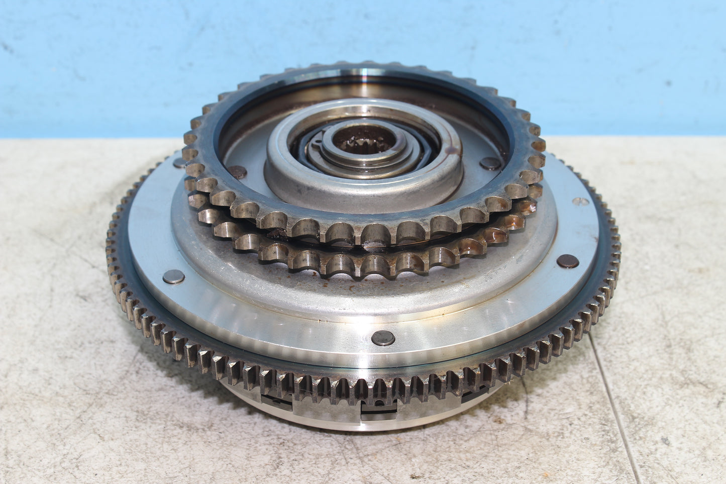 00-03 Harley Davidson Dyna Low Rider FXDL OEM Clutch Basket Assembly 37802-98B