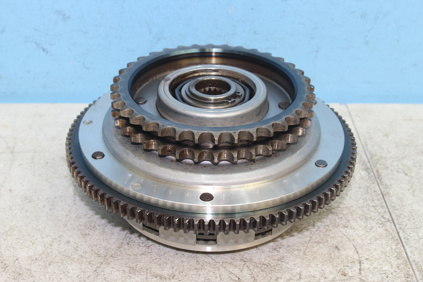 00-03 Harley Davidson Dyna Low Rider FXDL OEM Clutch Basket Assembly 37802-98B