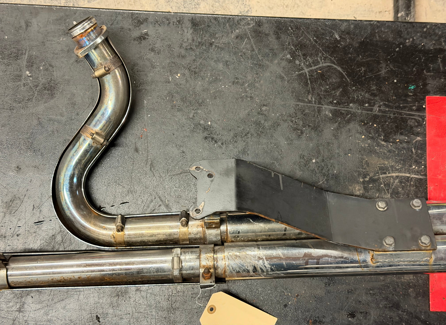 00-03 Harley Davidson Dyna Low Rider Vance & Hines Full Exhaust System Chrome