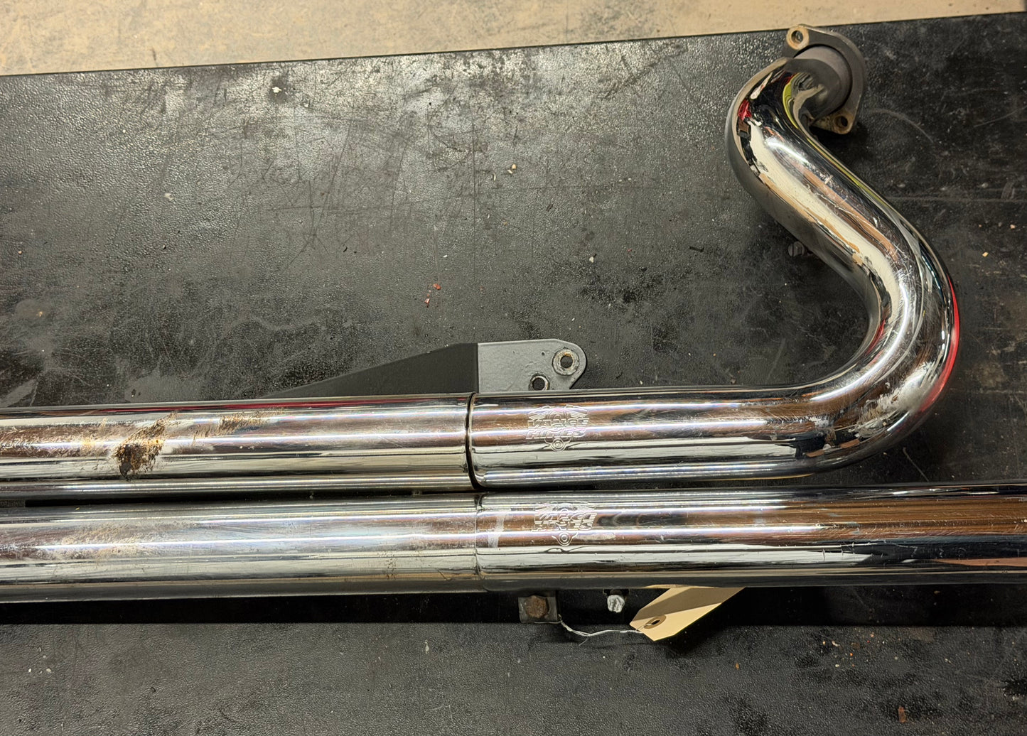 00-03 Harley Davidson Dyna Low Rider Vance & Hines Full Exhaust System Chrome