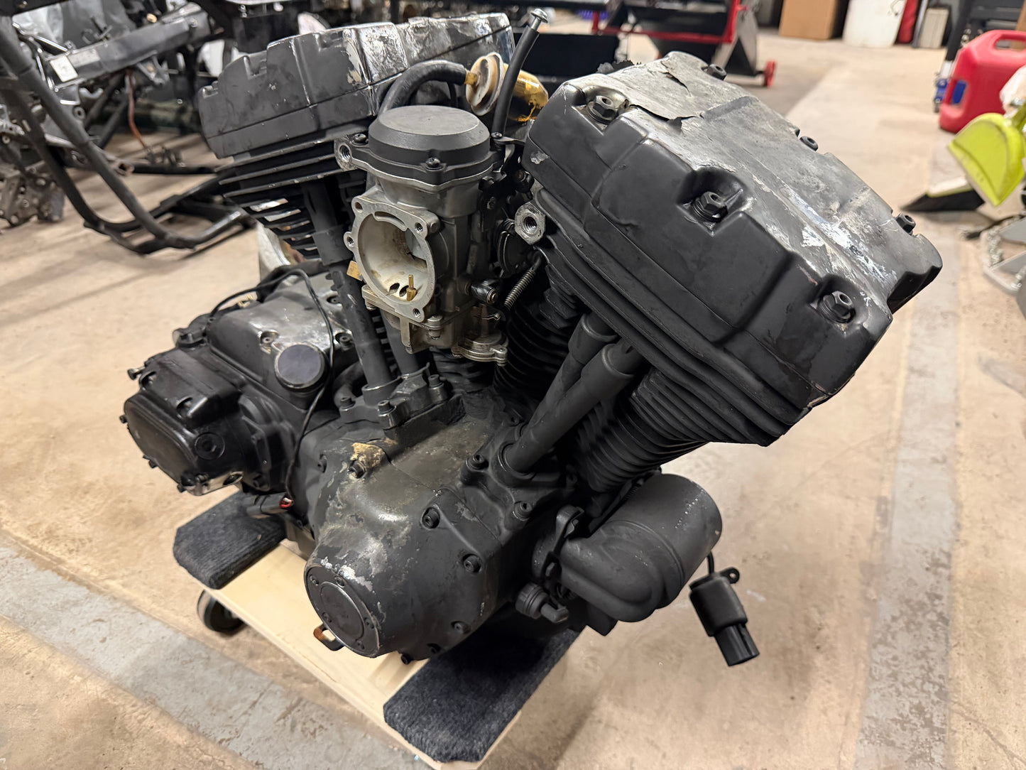 99-04 Harley Davidson Dyna Engine Trans Twin Cam 88 5 Speed TESTED *UNK MILES*