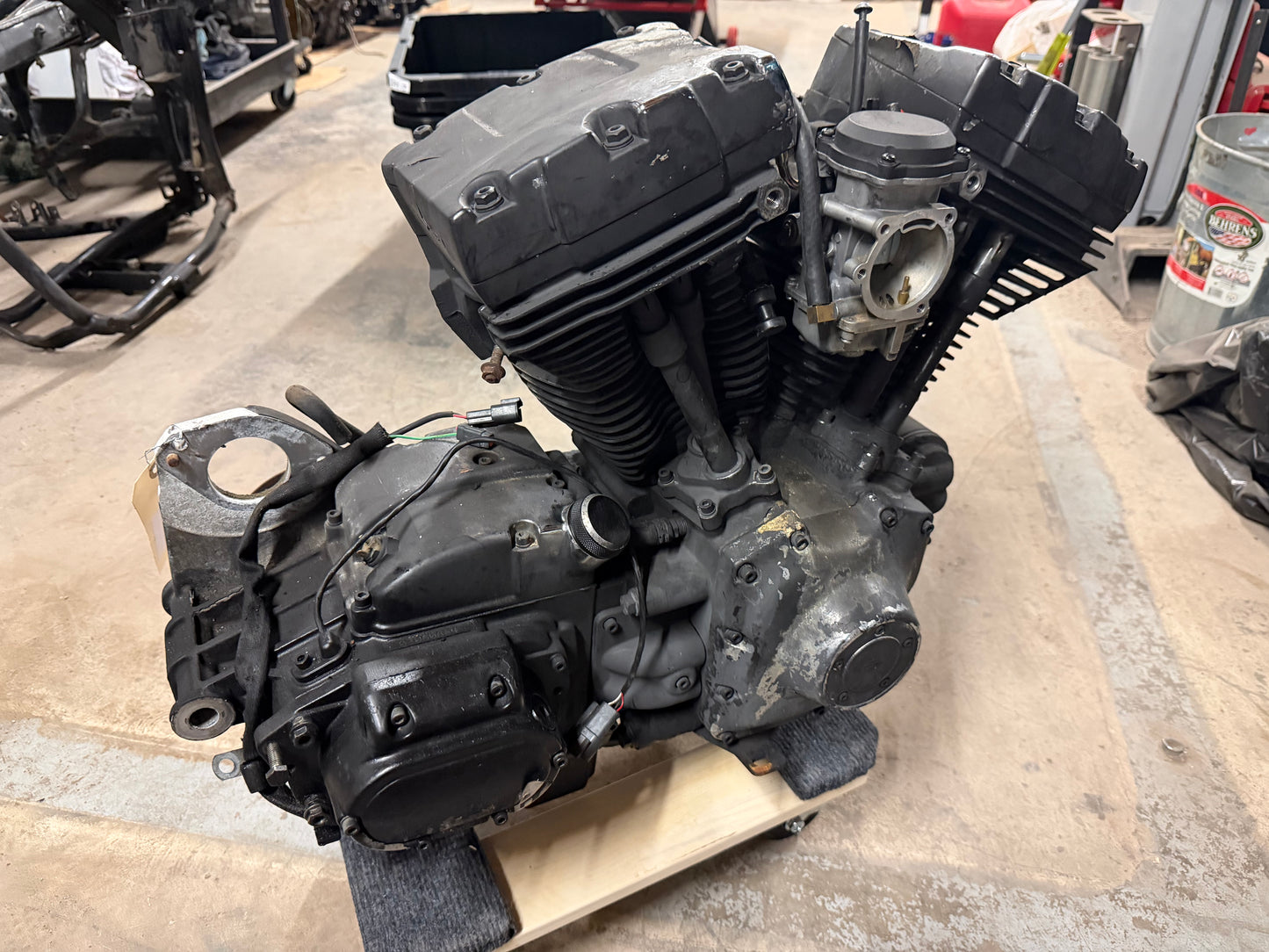 99-04 Harley Davidson Dyna Engine Trans Twin Cam 88 5 Speed TESTED *UNK MILES*