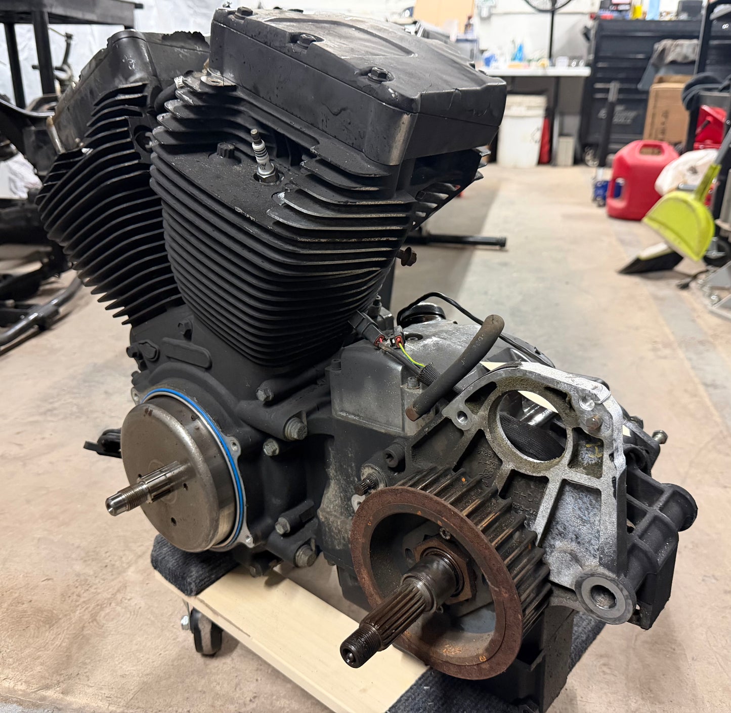 99-04 Harley Davidson Dyna Engine Trans Twin Cam 88 5 Speed TESTED *UNK MILES*