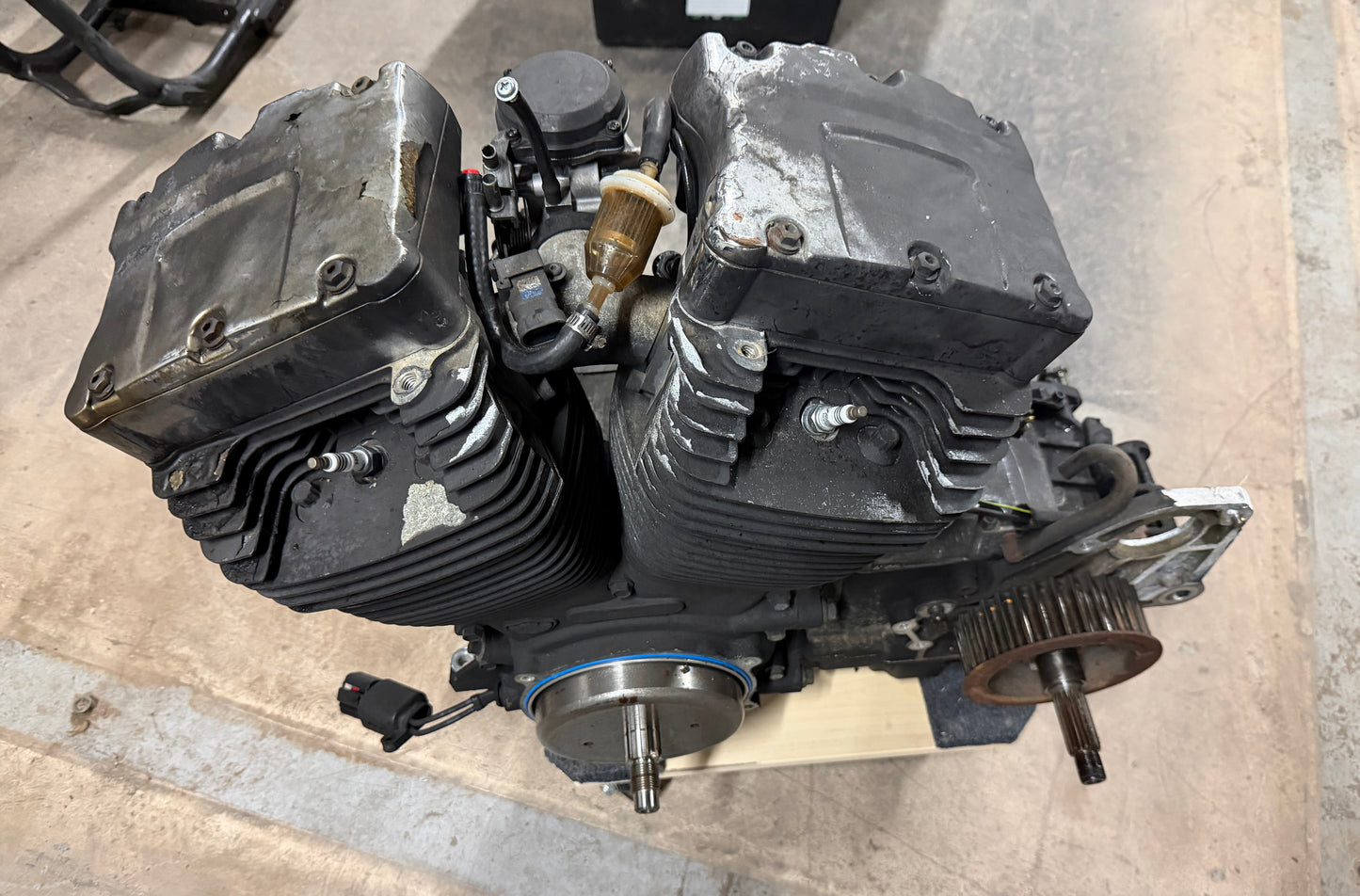 99-04 Harley Davidson Dyna Engine Trans Twin Cam 88 5 Speed TESTED *UNK MILES*