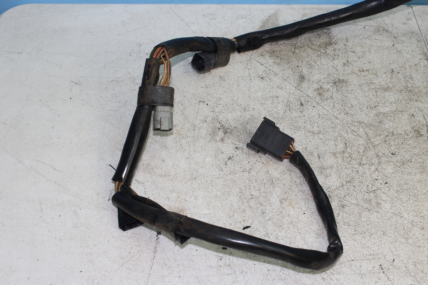 00-03 Harley Davidson Dyna Low Rider Main Wire Harness NON EFI w/ Battery Cables