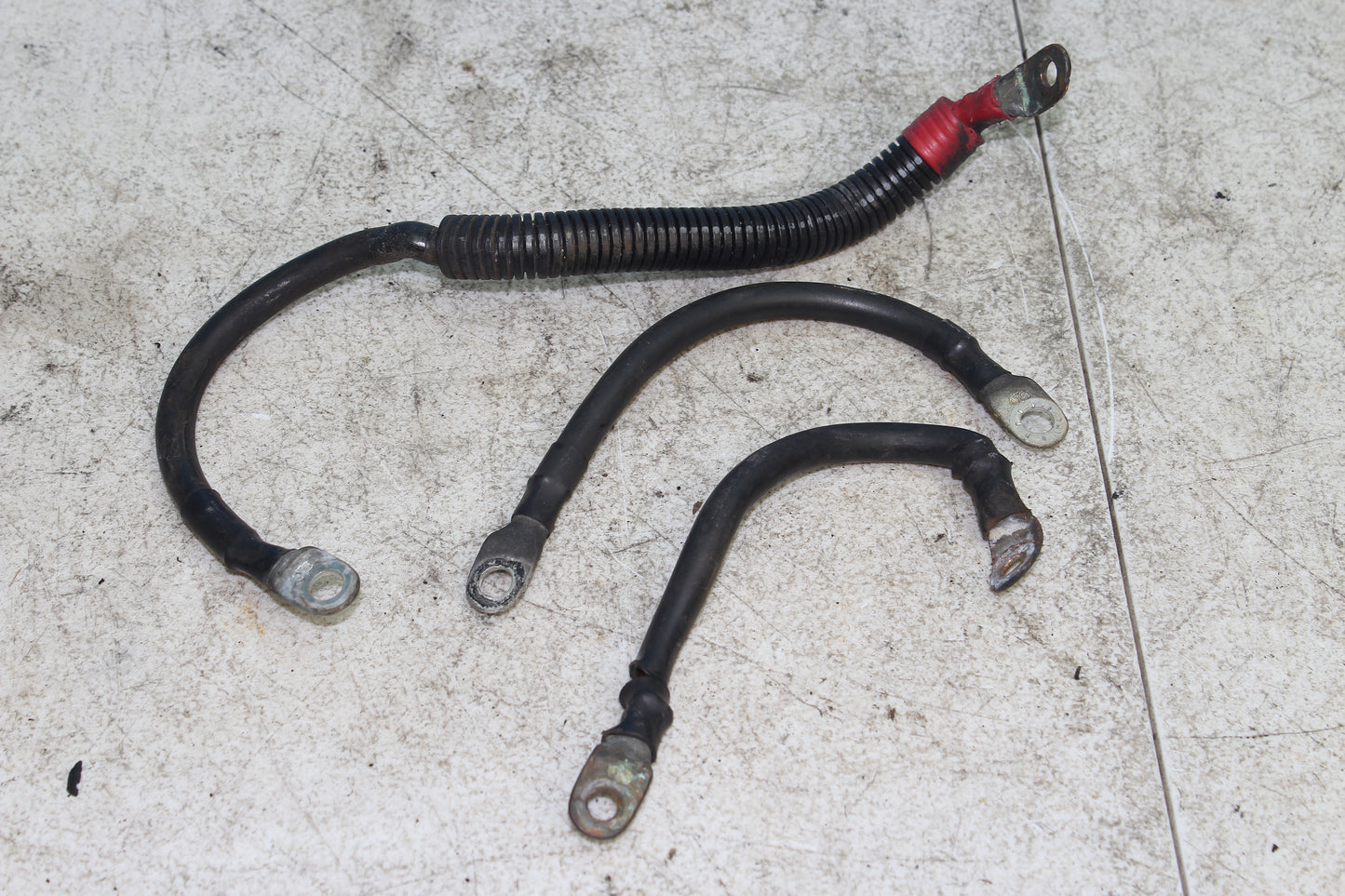 00-03 Harley Davidson Dyna Low Rider Main Wire Harness NON EFI w/ Battery Cables