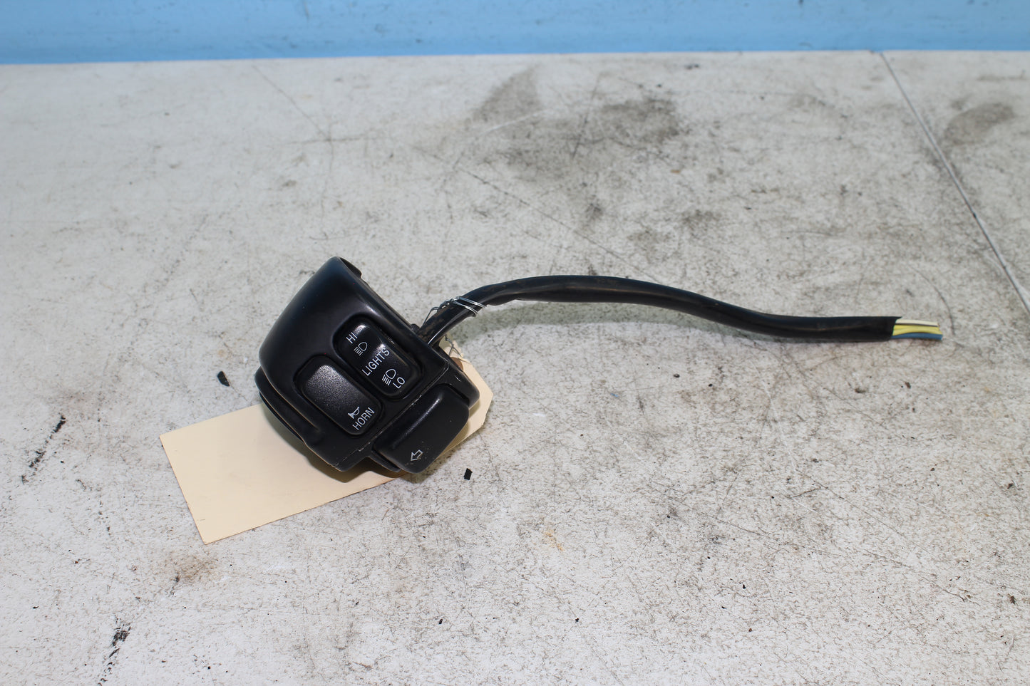 2000-2003 Harley Davidson Dyna Low Rider FXDL OEM Left Hand Controls *CUT WIRES*