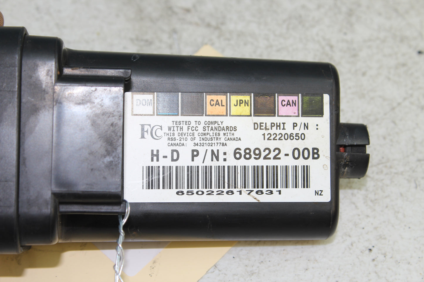 00-03 Harley Davidson Dyna Low Rider Turn Signal Security Module TSSM 68922-00B