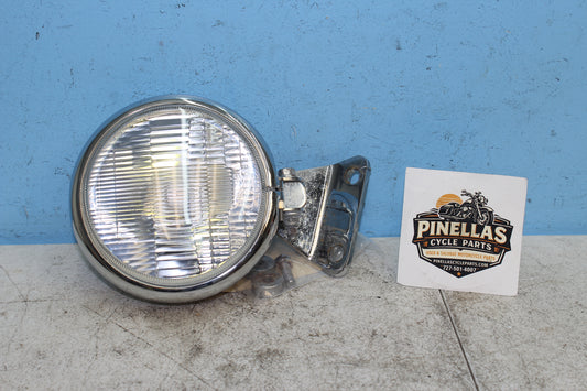 00-03 Harley Davidson Dyna Low Rider Headlight Assembly 67672-96B *CUT WIRES*
