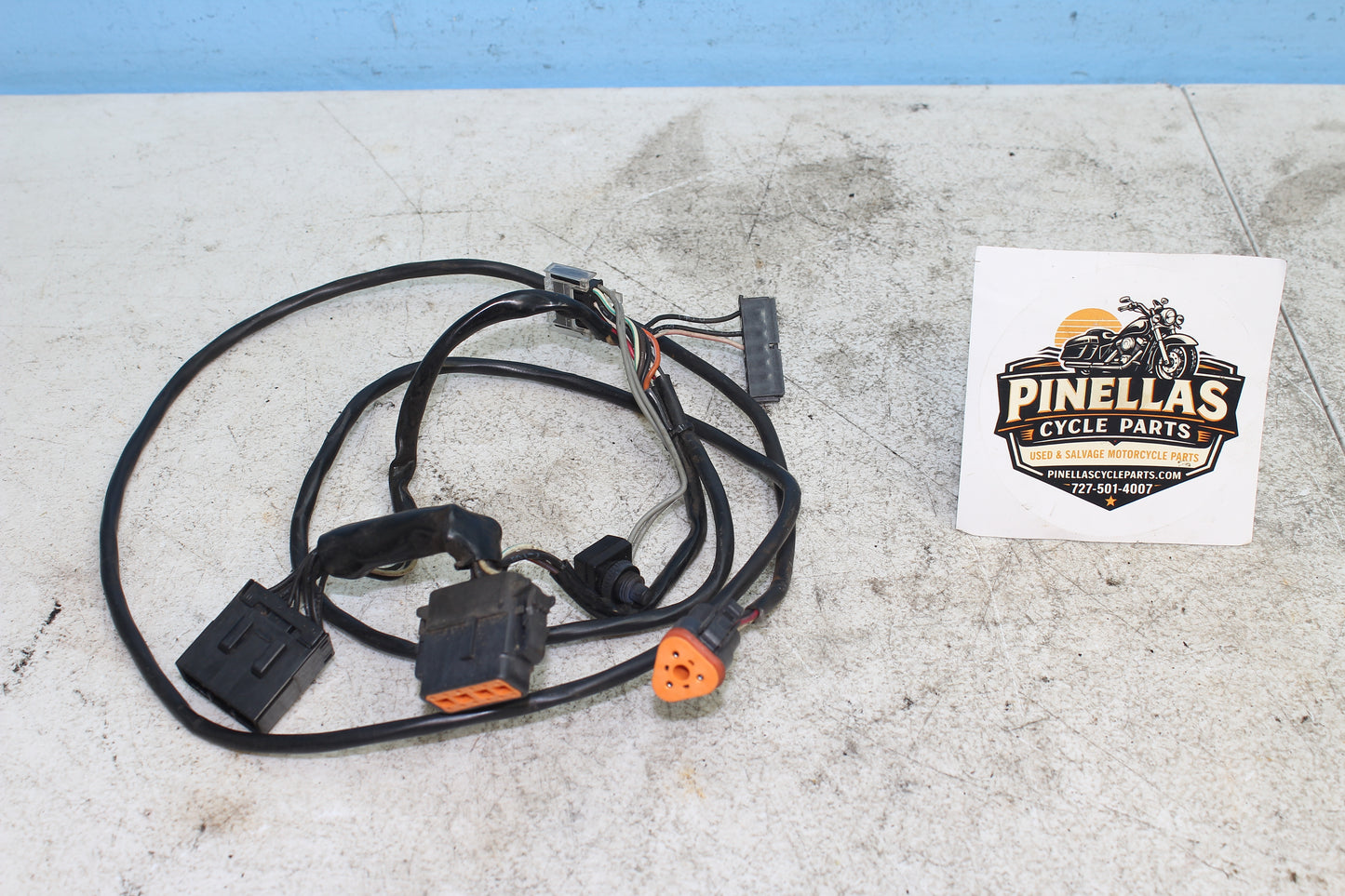 00-03 Harley Davidson Dyna Low Rider OEM Instument Lamp Wire Harness 68815-01