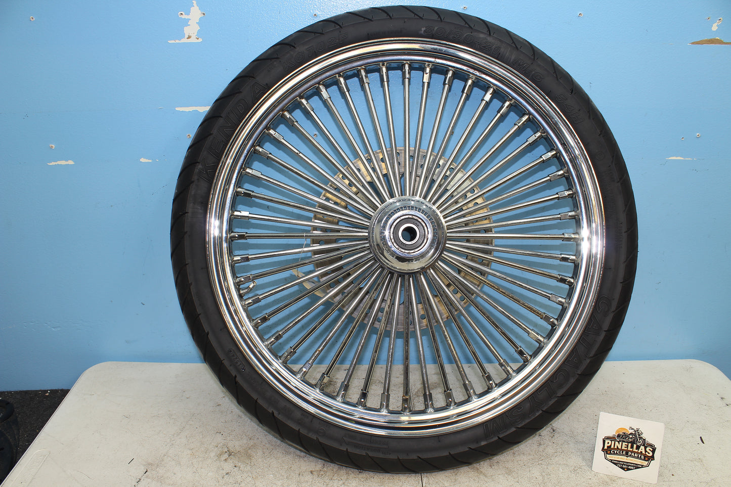 1993-2005 Harley Davidson Dyna Wide Glide OEM Front Wheel w/ Rotor 43671-05A