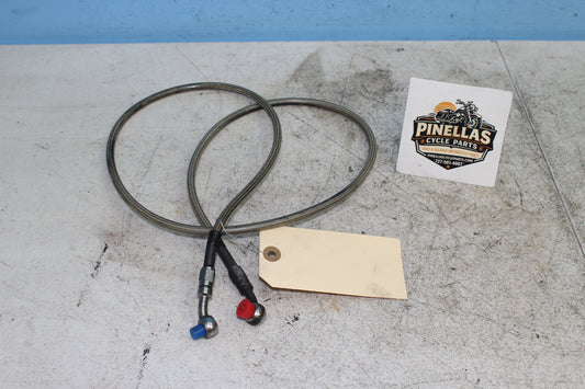 2000-2003 Harley Davidson Dyna Extended Brake Line for 16" Bars