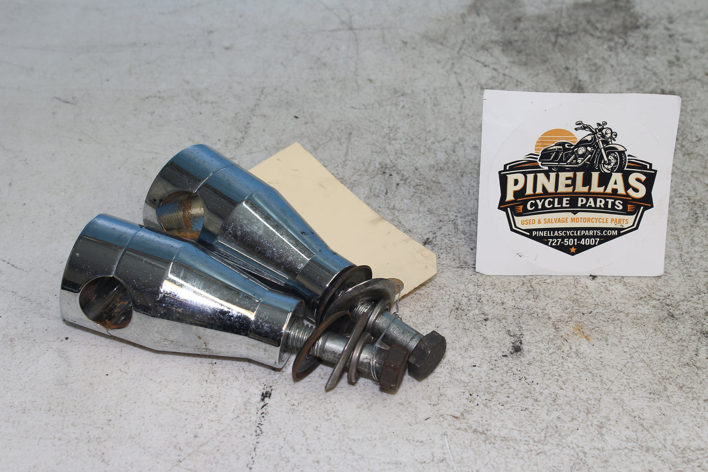 2000-2003 Harley Davidson Dyna Low Rider FXDL Shorty Risers 1" Clamp