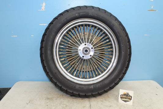 2000-2003 Harley Davidson Dyna OEM Rear Wheel w/ Rotor 40975-05A 41797-00