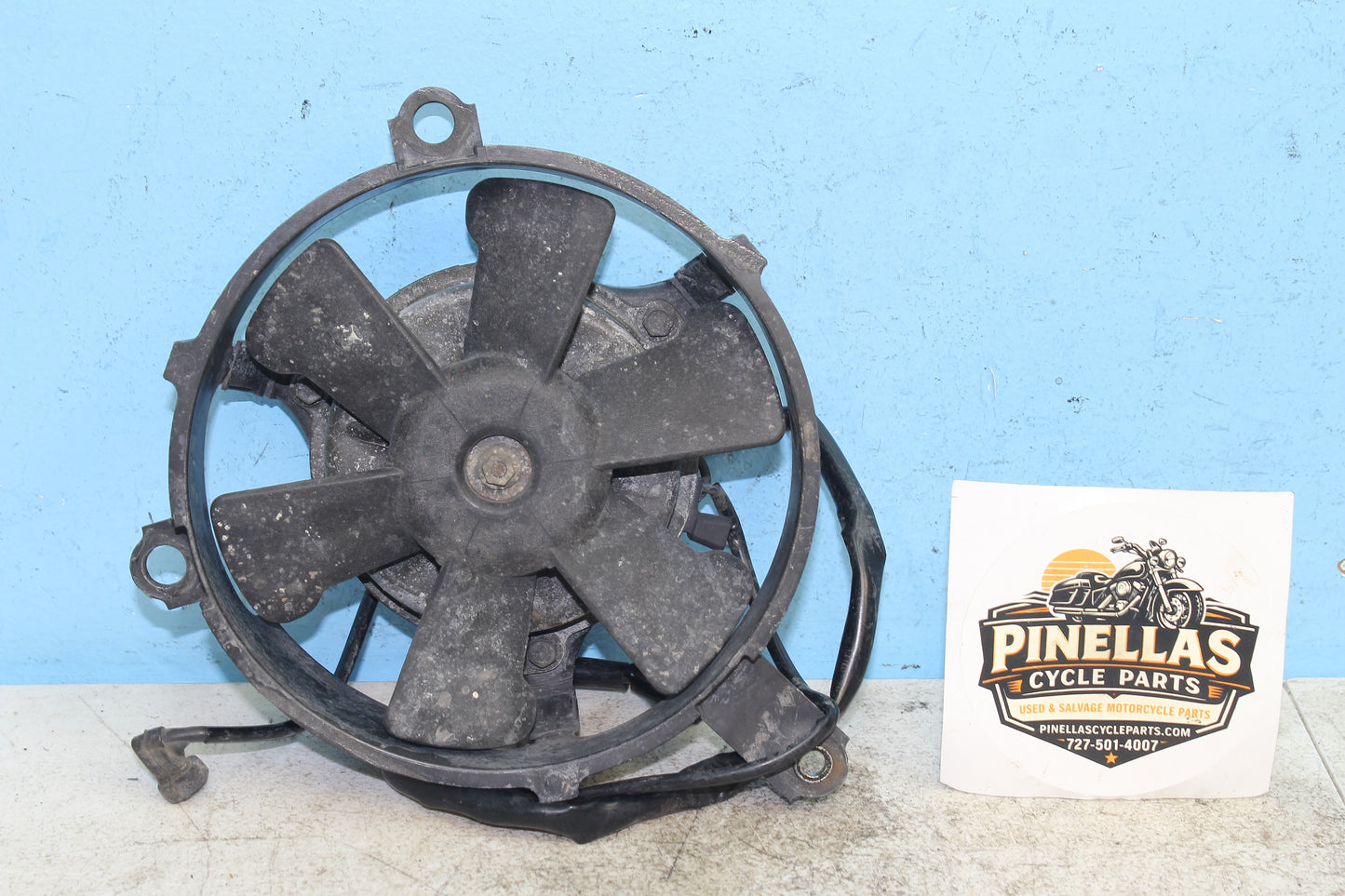 2001-2007 Honda Shadow Spirit VT750DC Radiator Fan Assembly