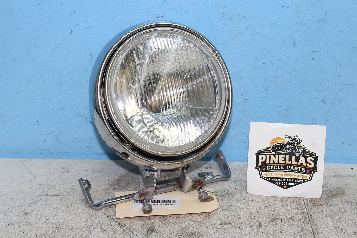 2001-2007 Honda Shadow Spirit VT750DC Headlight w/ Mount