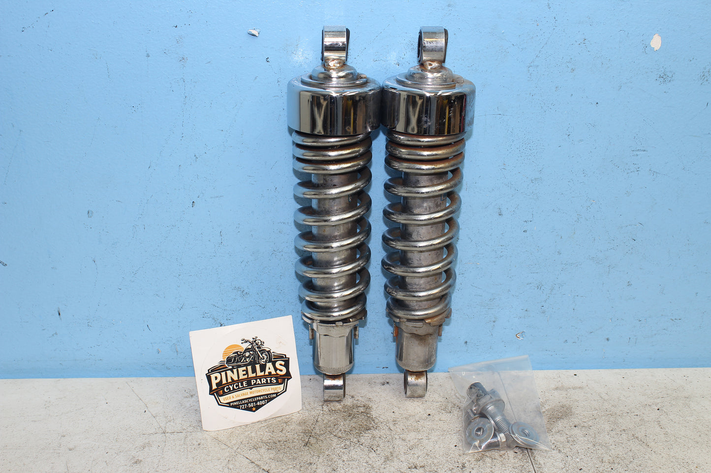 2001-2007 Honda Shadow Spirit VT750DC Rear Shocks (pair) 52400-MCR-A01